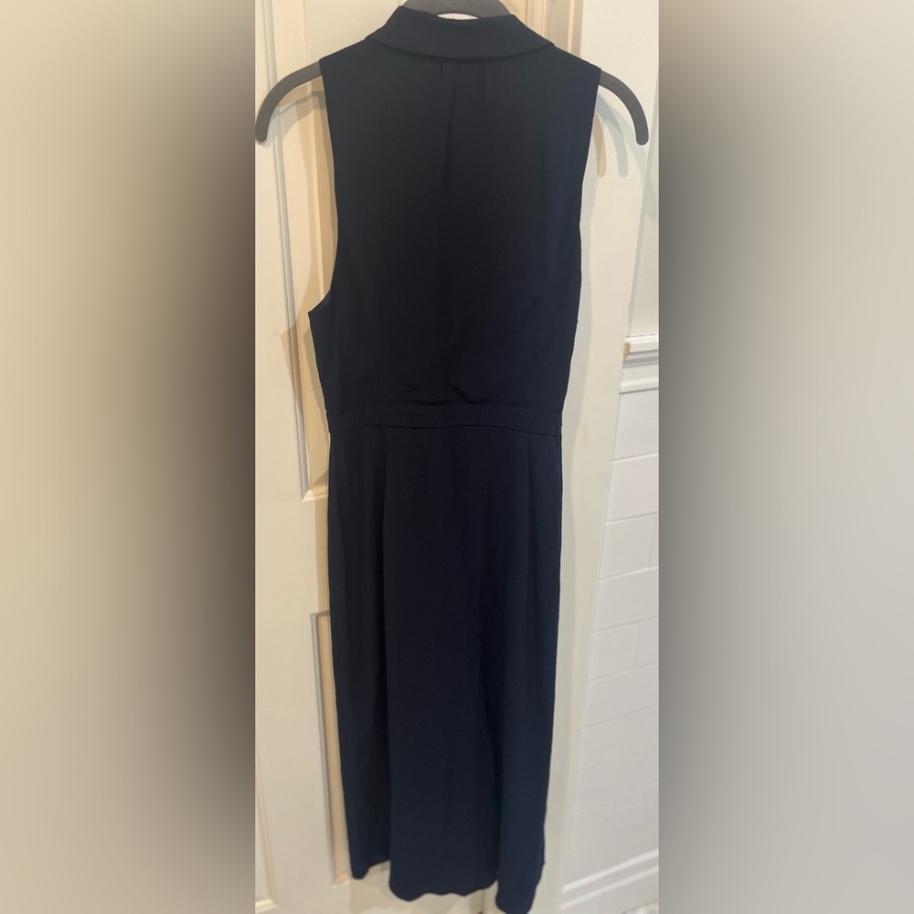 Equipment Women’s Sleeveless Navy Blue Dress | Size 4 | Classic Design - Picture 4 of 9